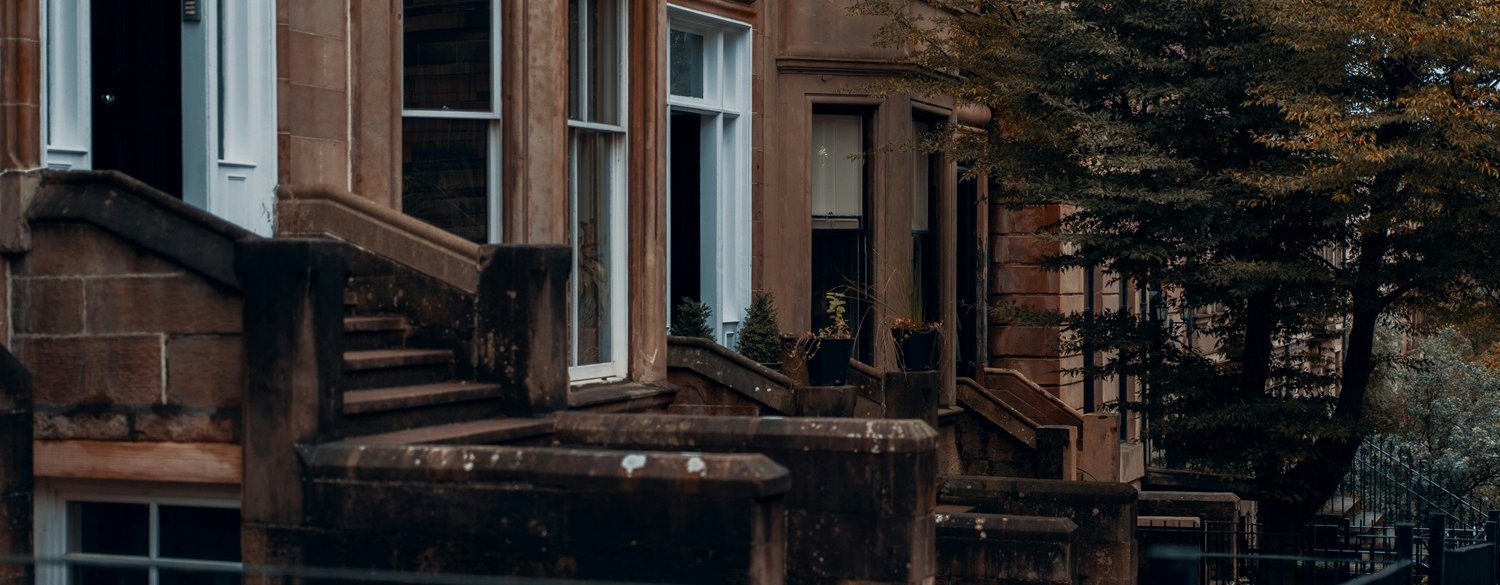 Photo of tenement flats in Glasgow