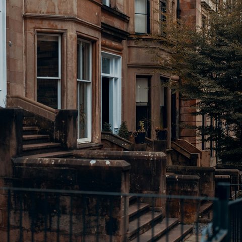Photo of tenement flats in Glasgow