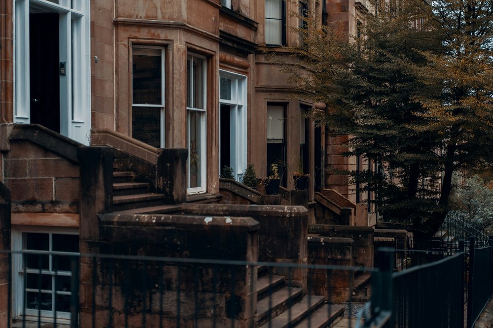 Photo of tenement flats in Glasgow