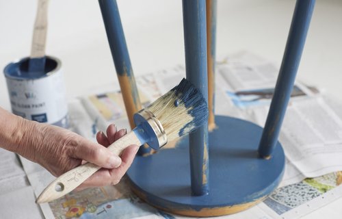 Repainting a chair