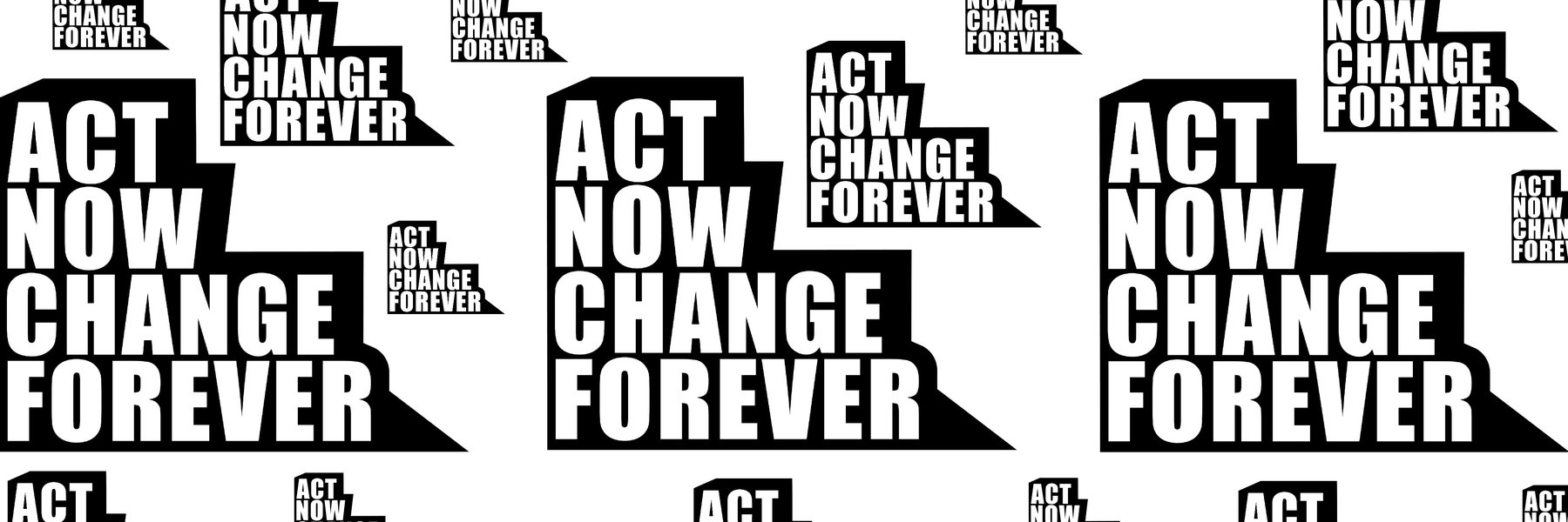 Act Now Change Forever - The Climate Coalition Mass Lobby Event Logo